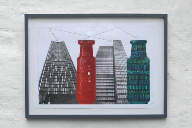 Stephen Willats, Buildings and Vases Nr 3, 2017