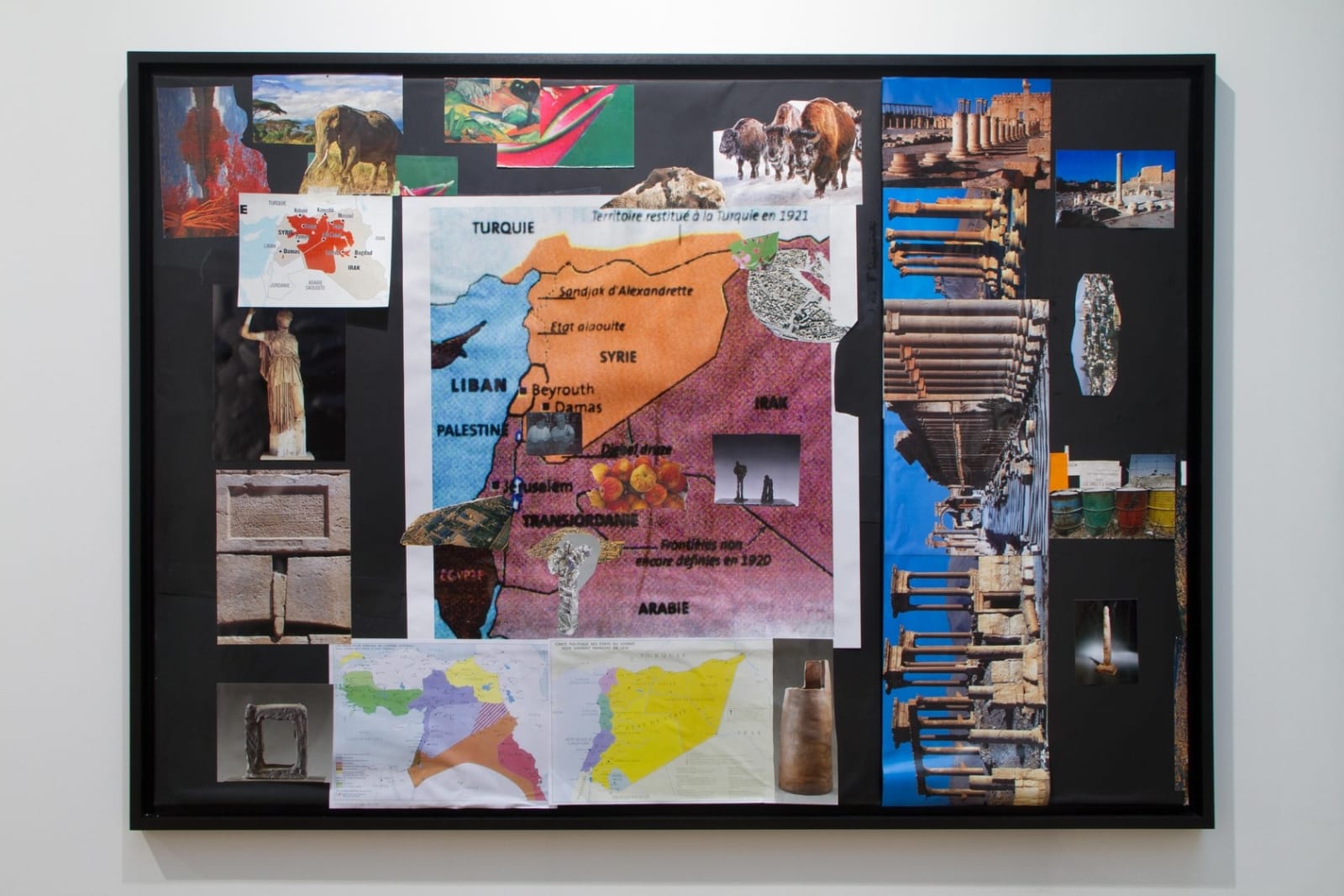 Simone Fattal, La Syrie 2, 2014