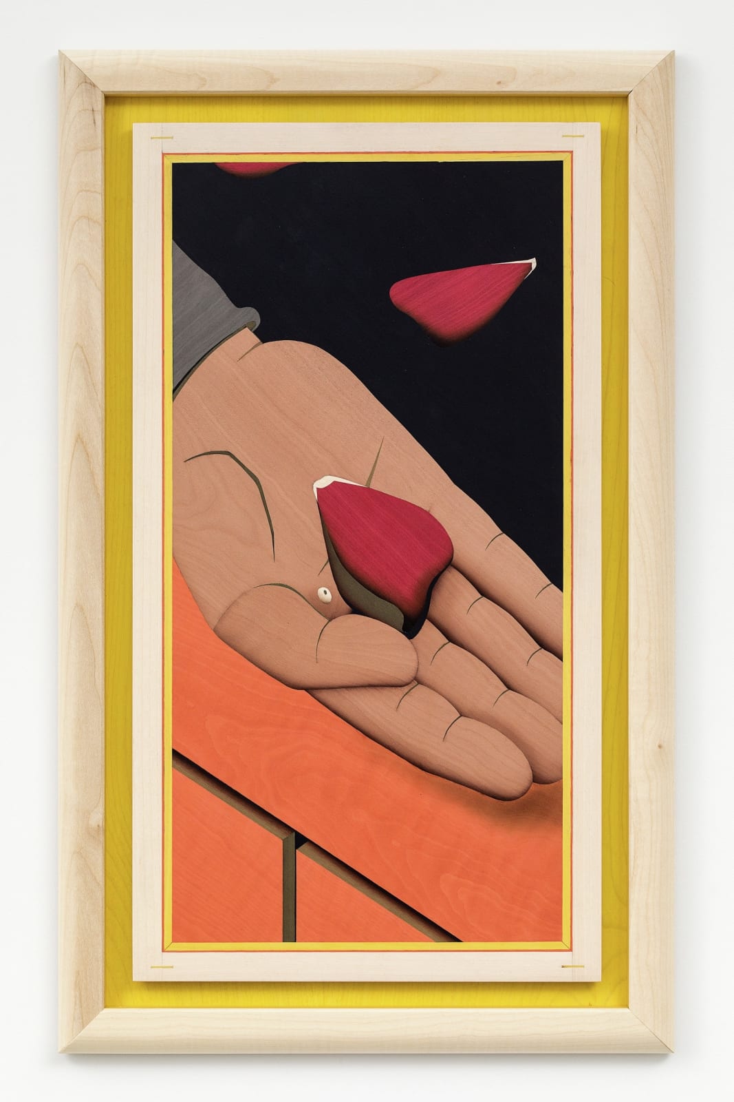 Camille Blatrix, Gifle (jaune), 2019