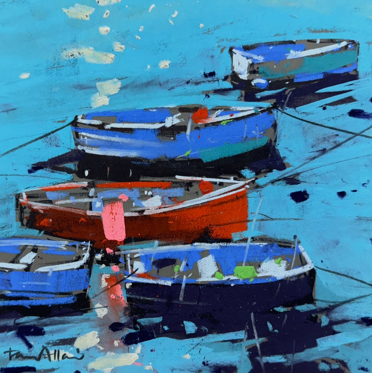 Tony Allain, Dinghies