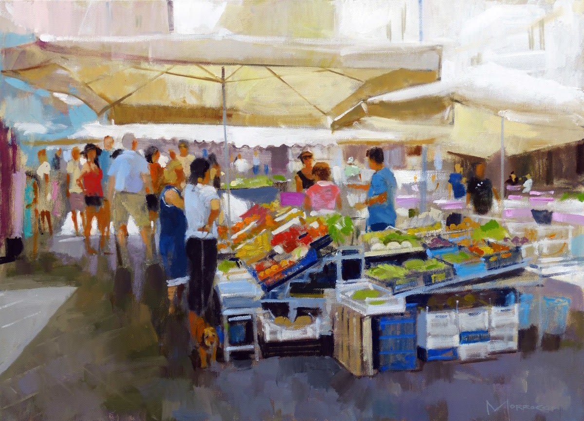 Jack Morrocco, Fruit Market, Campo de’ Fiori, Rome