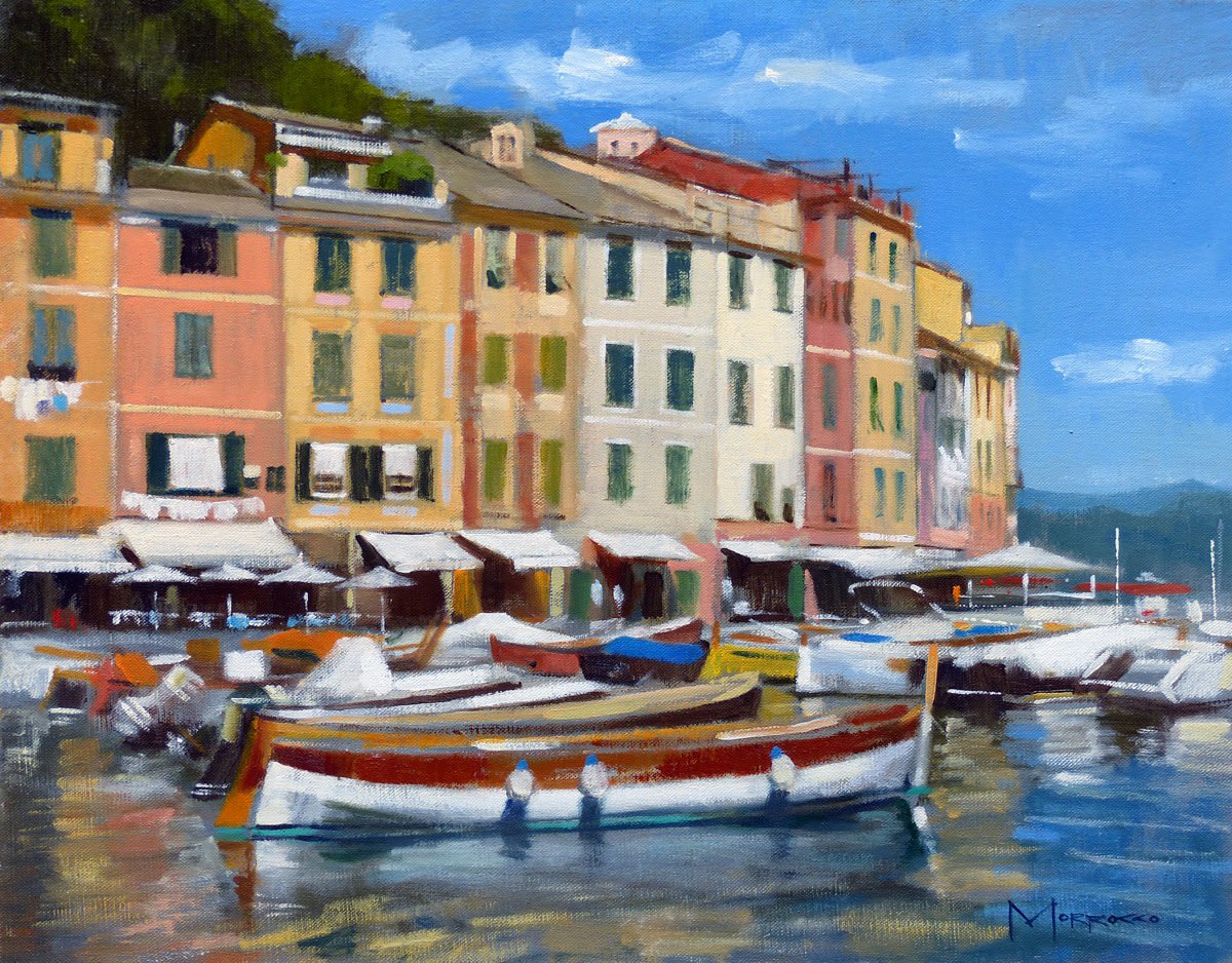 Jack Morrocco, Quayside, Portofino