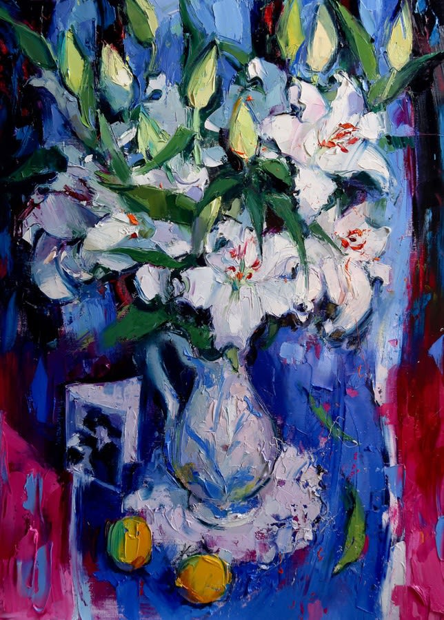 Jennifer Mackenzie, Still Life with Lilies