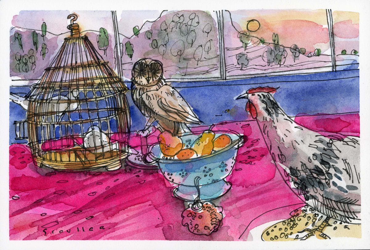 Glen Scouller RSW RGI, Still Life and Landscape