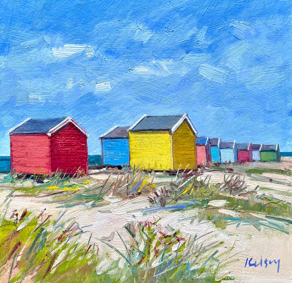Robert Kelsey, Beach Huts, Findhorn