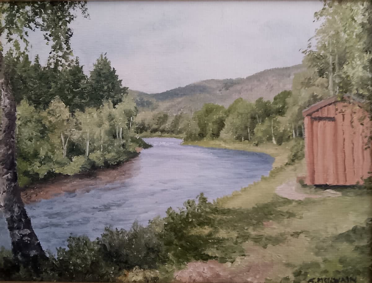 Janice Mcilwain, River Dee at Cambus