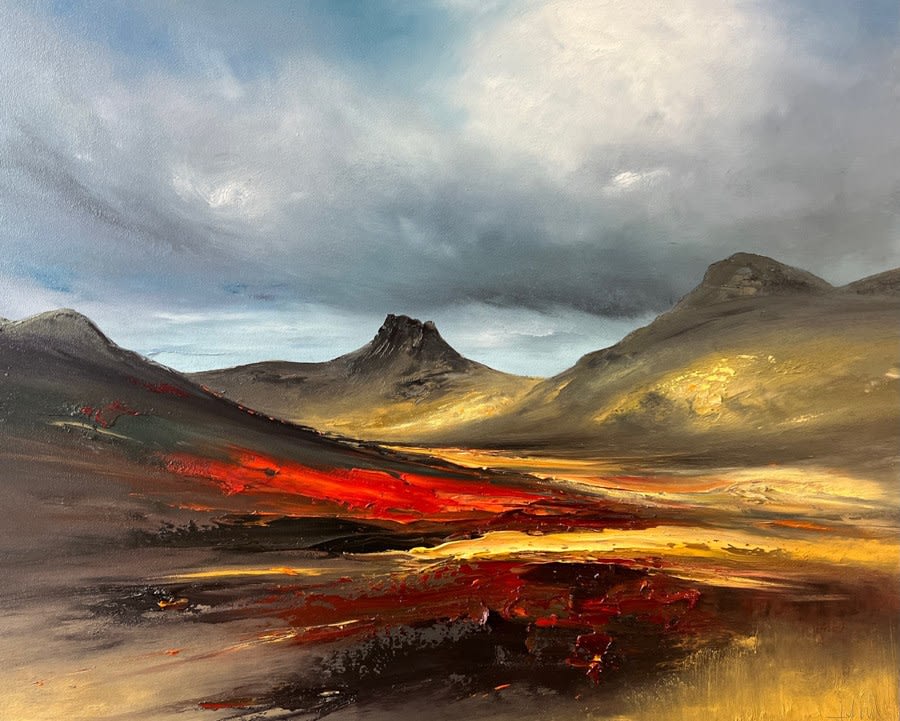 Linda Park, Warmth in a Winter Landscape, Inverpolly
