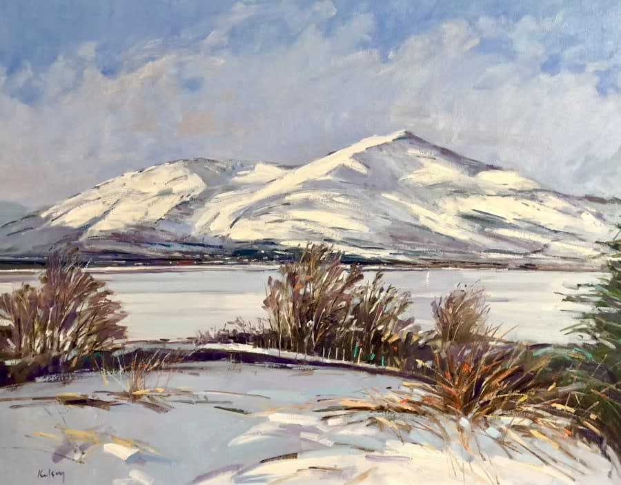 Robert Kelsey, Winter landscape, Ardgour