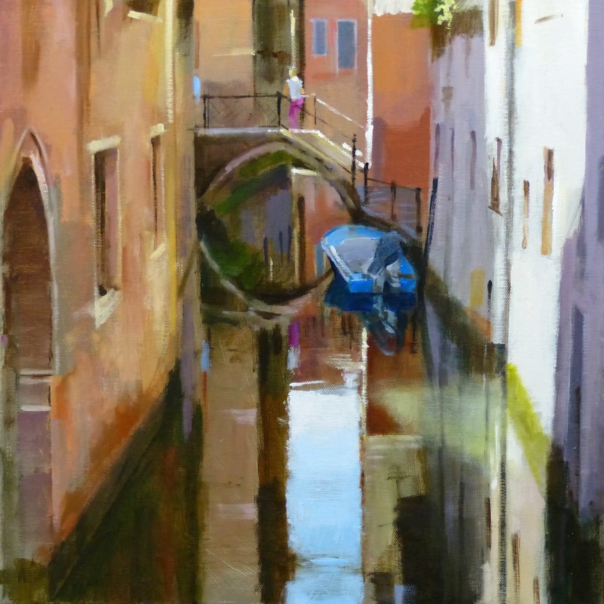 Jack Morrocco, Shaded Canal, Venice