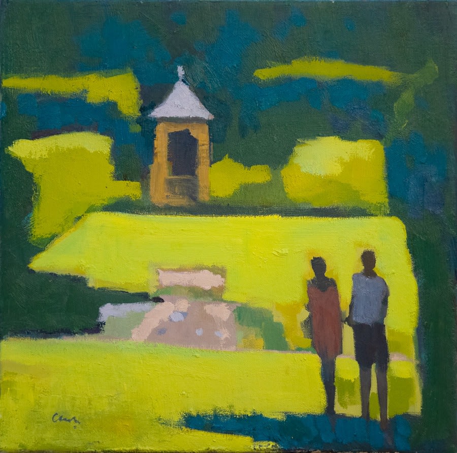 Michael Clark RSW PAI, Afternoon at Hidcote