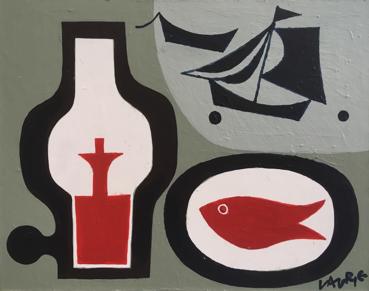 Simon Laurie, Red Lamp and Fish