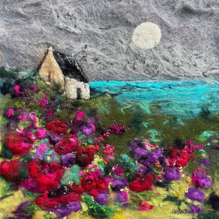 Moy Mackay, Big Moon at Poppy Shore