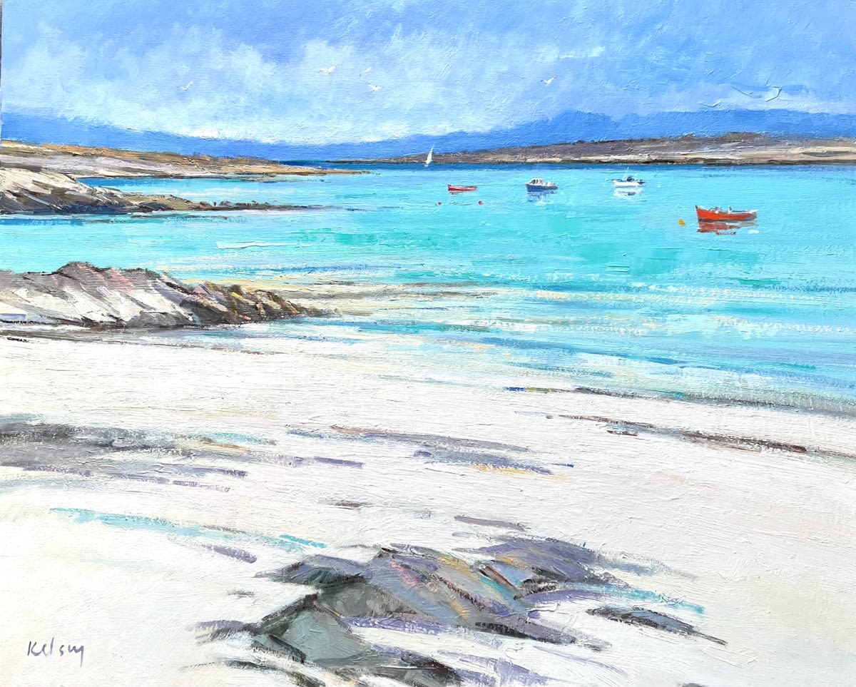 Robert Kelsey, East Beach, Iona