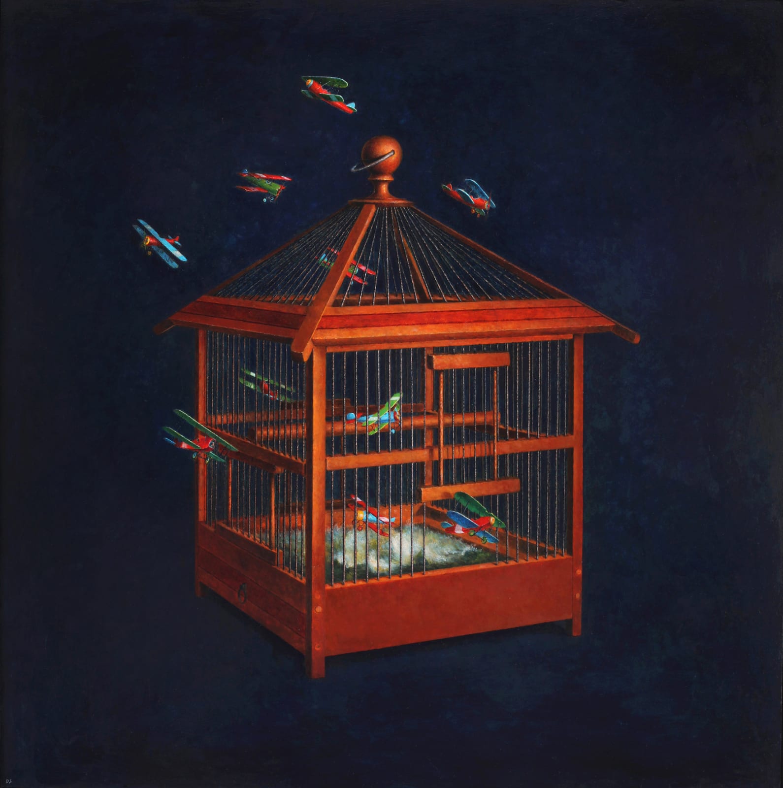 David Schofield RGI, The Aviary