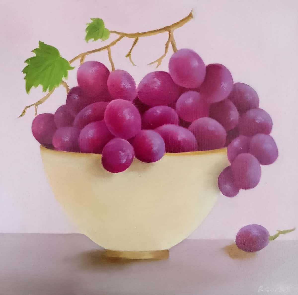 Ruth Corbett, Grapes in a Bowl