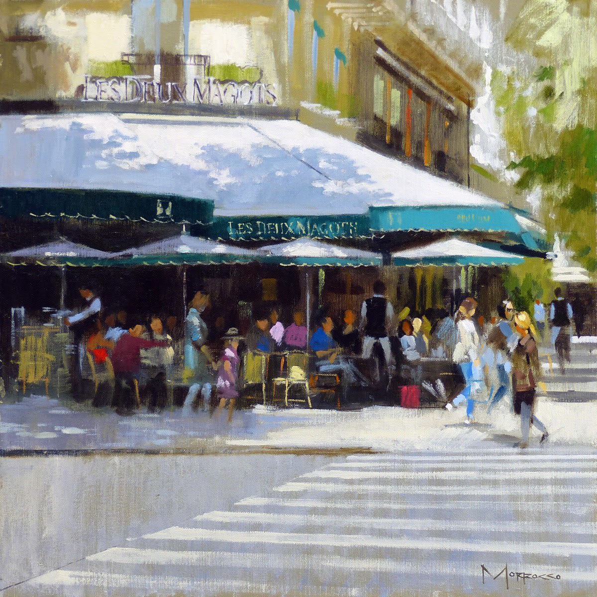 Jack Morrocco, Les Deux Magots, Paris