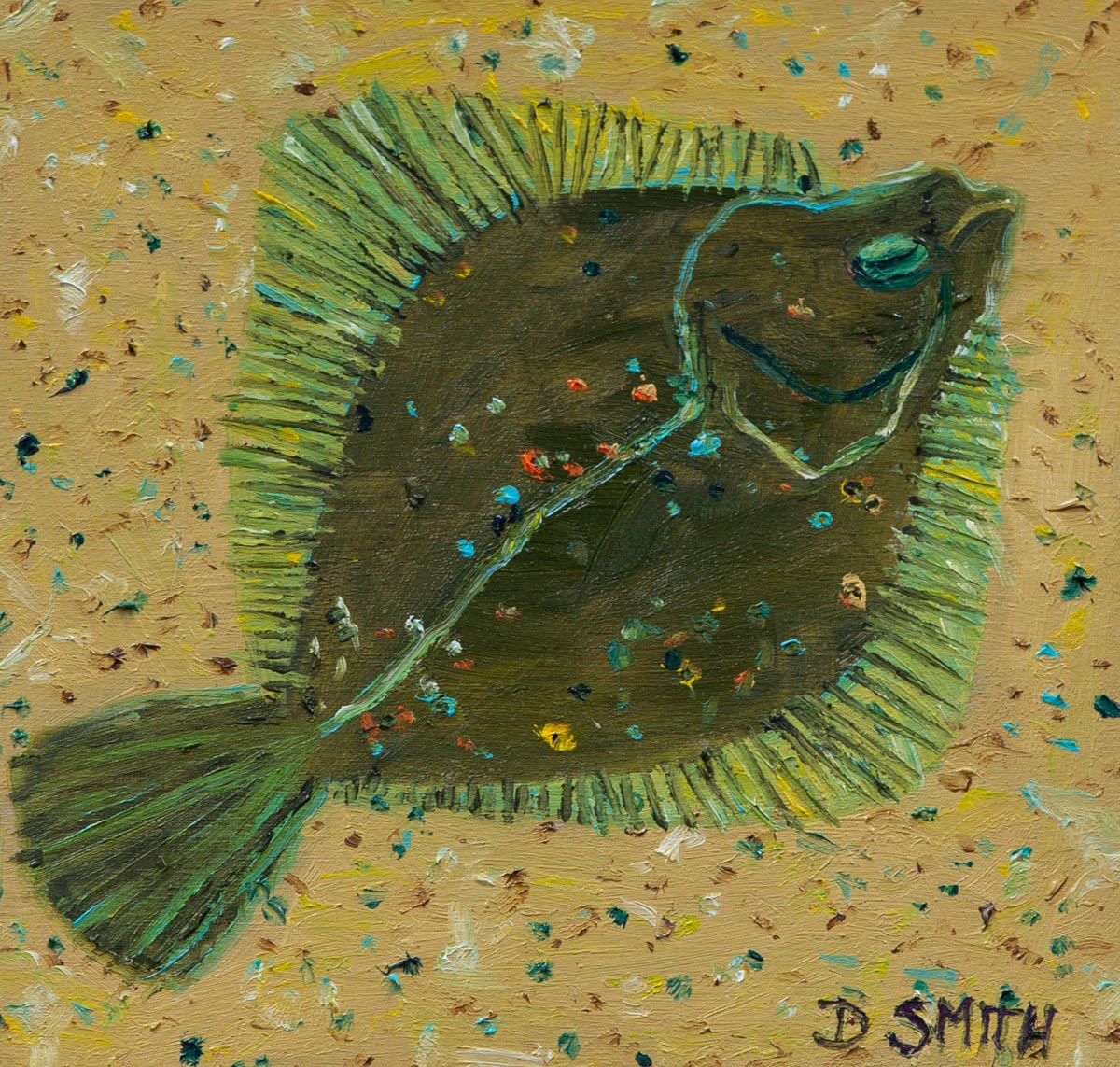 David Smith RSW, Flounder