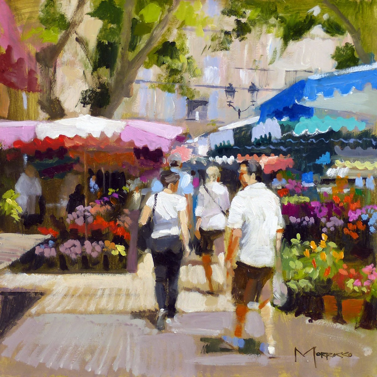 Jack Morrocco, Flower Market, Aix en Provence