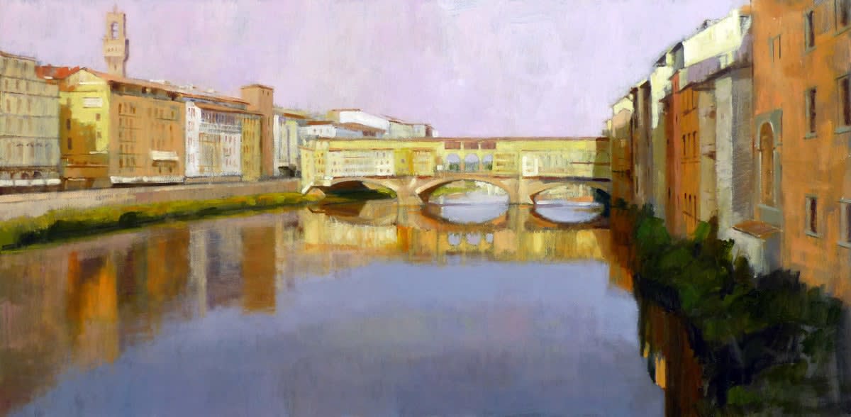 Jack Morrocco, Ponte Vecchio from Ponte Santa Trinita