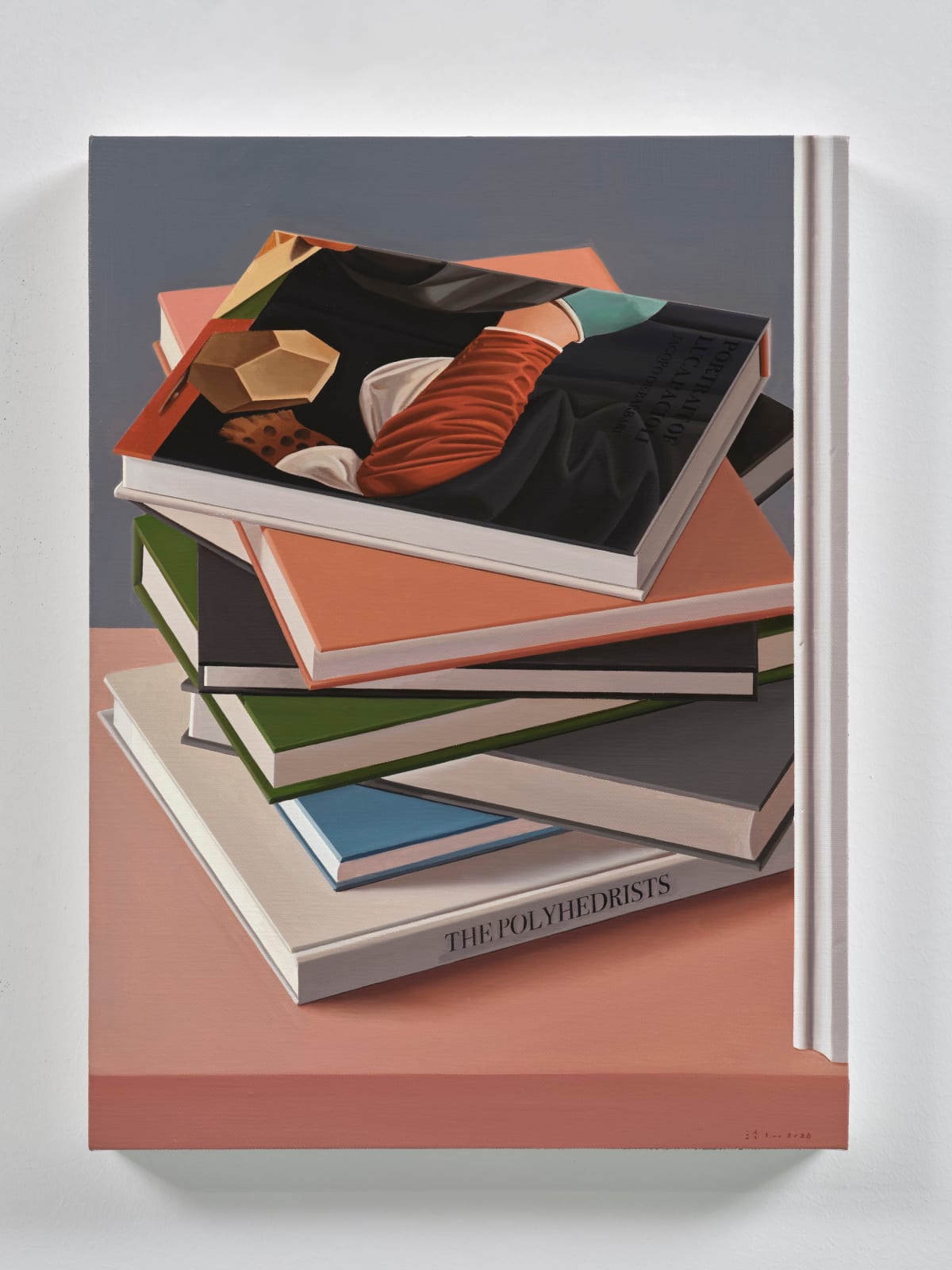 Liang Hao 梁浩, Graphic Knowledge NO.2, A Quote From Jacopo de Barbari 图形的知识 NO.2,对Jacopo de Barbari绘画的引用, 2024