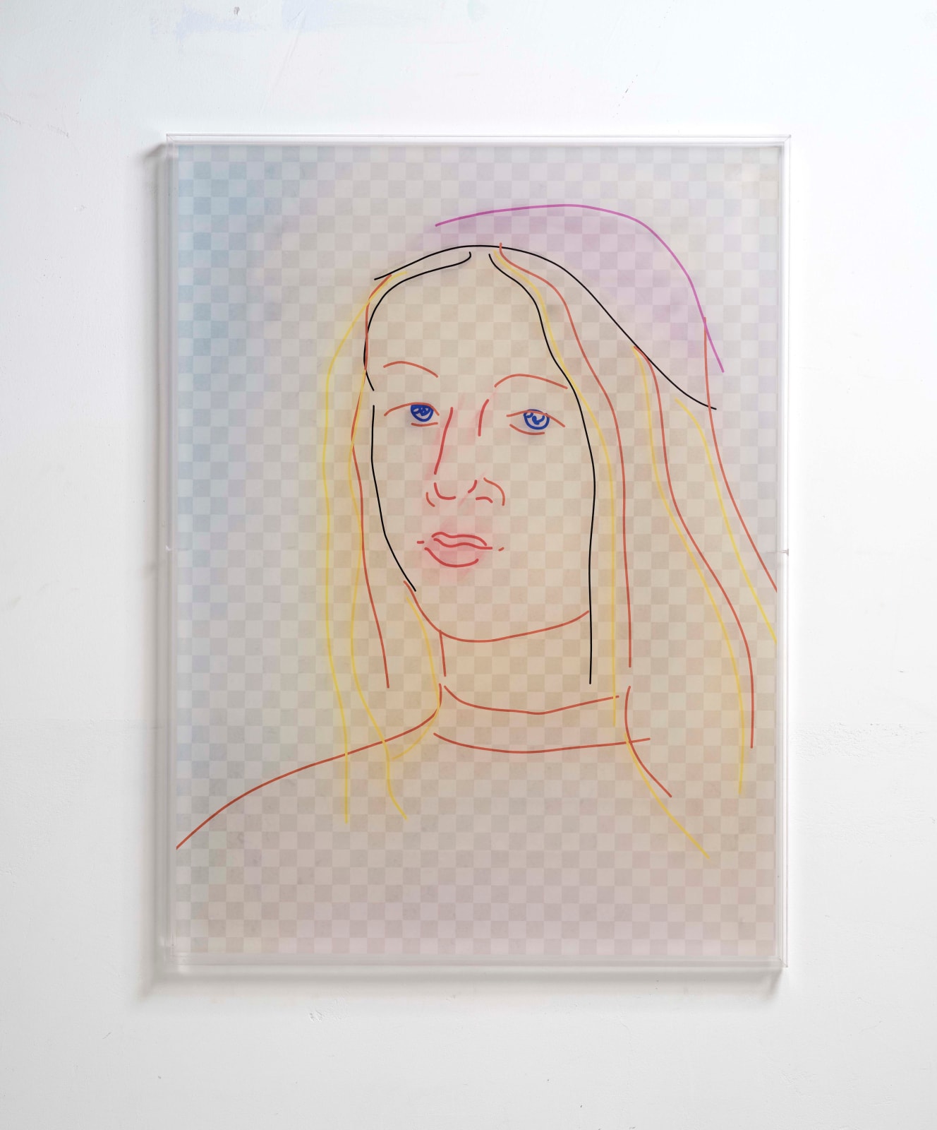 Lin Ke 林科, Purple Hat 紫色帽子, 2021 - 2022