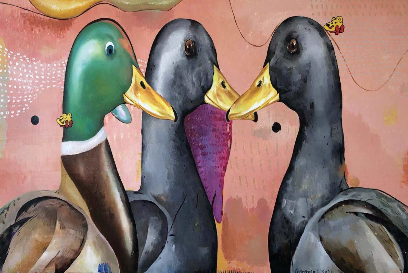 Geng Yini 耿旖旎, Gorgeous Ducks 绚烂之鸭, 2020 - 2021