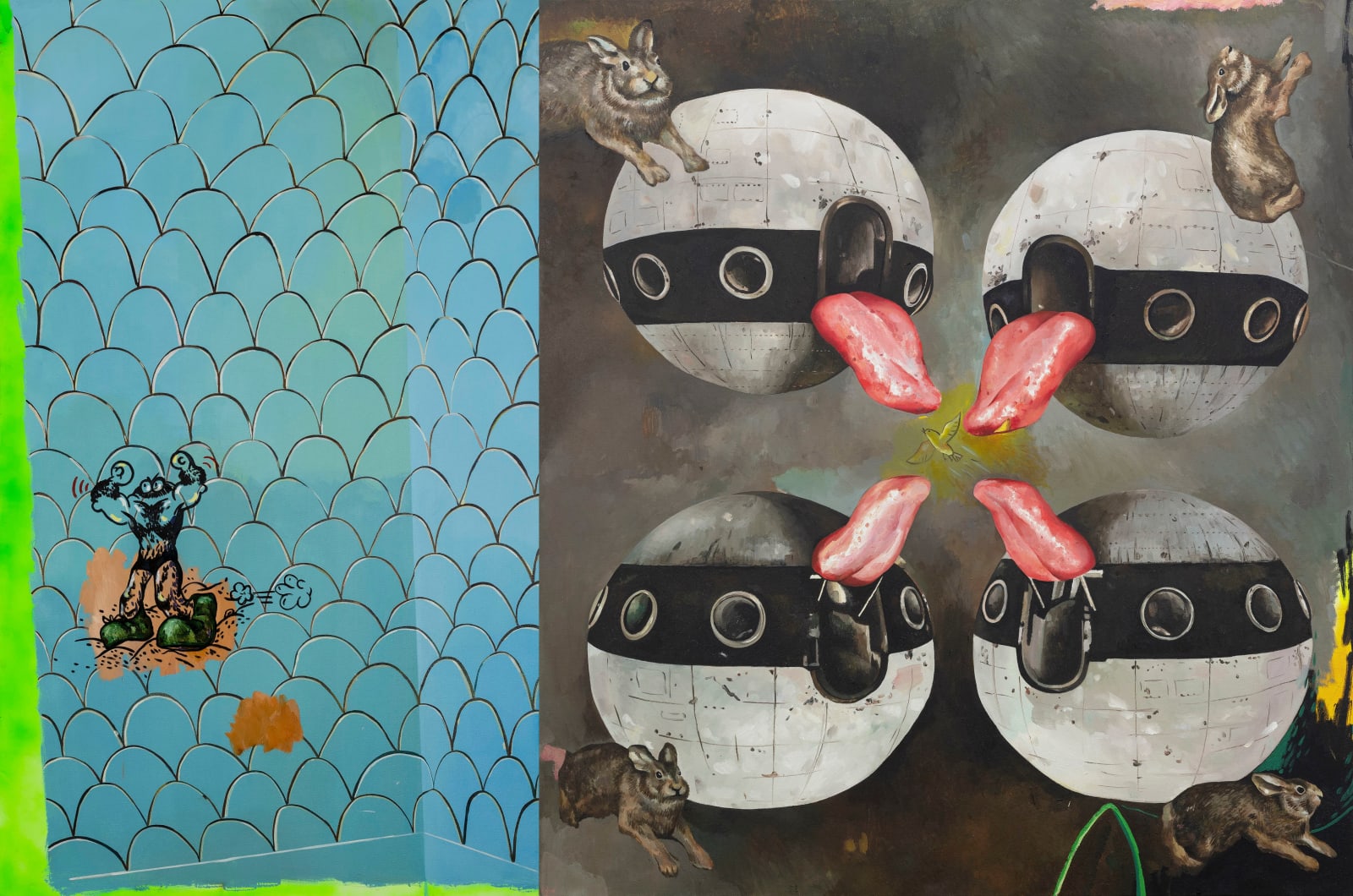 Geng Yini 耿旖旎, A Hare’s Wild Oriole Chase 奔跑的野兔追逐黄鹂