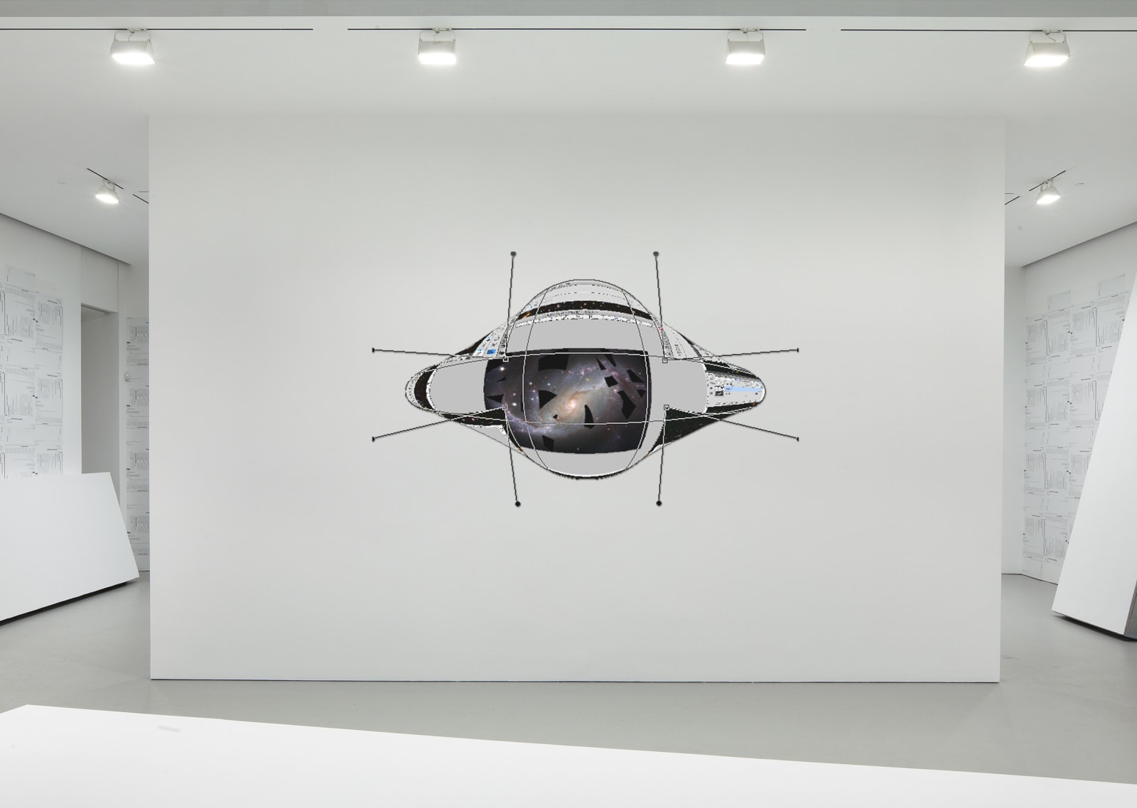 Lin Ke 林科, White Space with One Work 拥有一件作品的白色空间, 2012