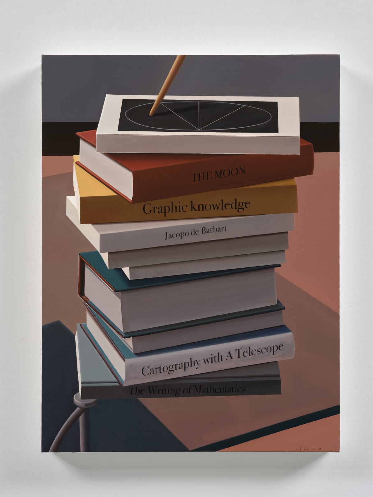 Liang Hao 梁浩, Graphic Knowledge, A Quote From Jacopo de Barbari 图形的知识,对Jacopo de Barbari绘画的引用, 2024