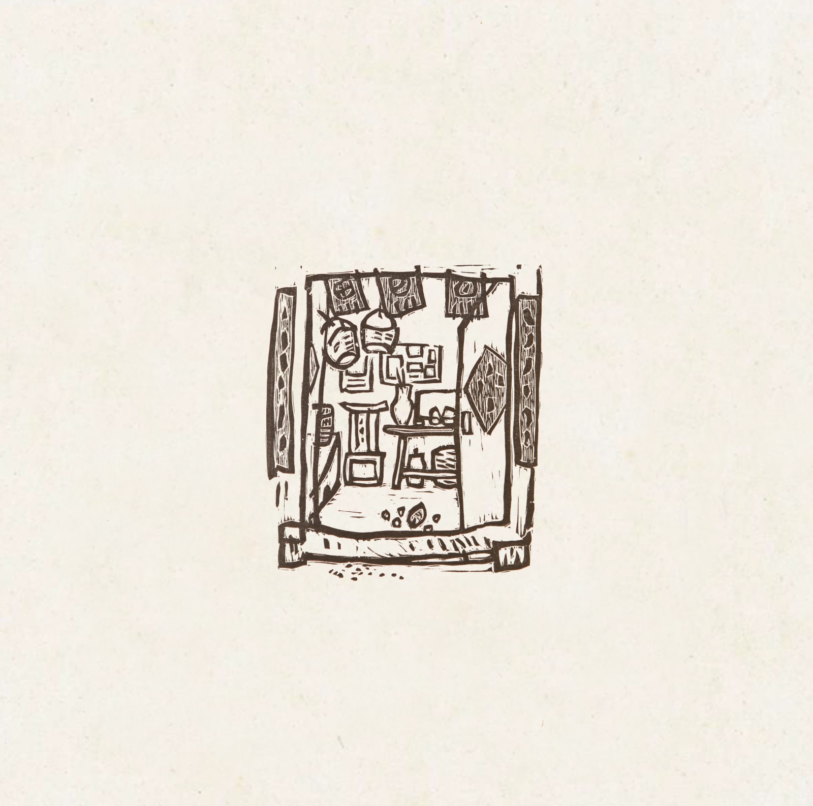 Xu Bing 徐冰, Old Cottage 老屋, 1982