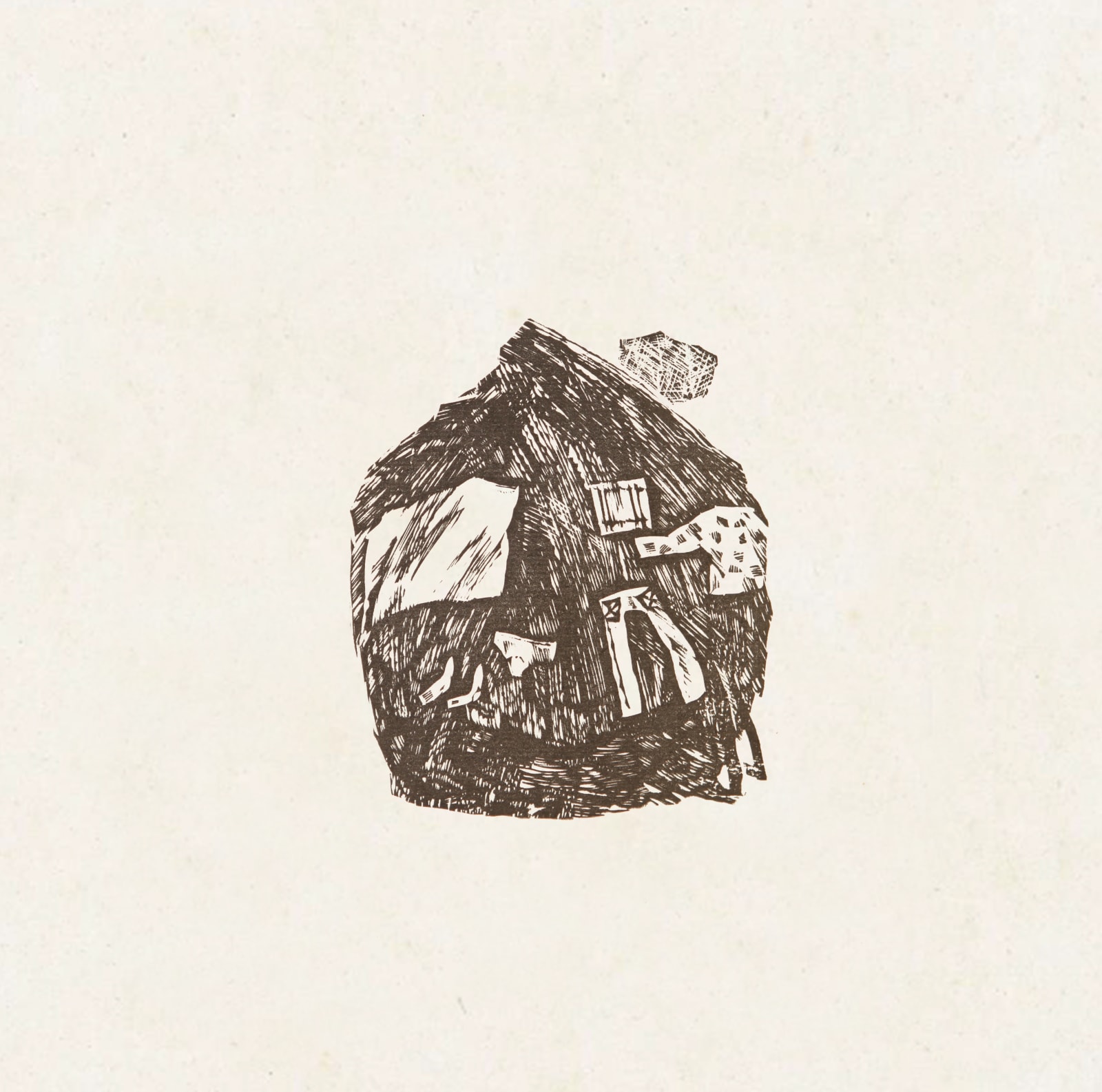 Xu Bing 徐冰, A Stack of Hay 大草垛, 1985