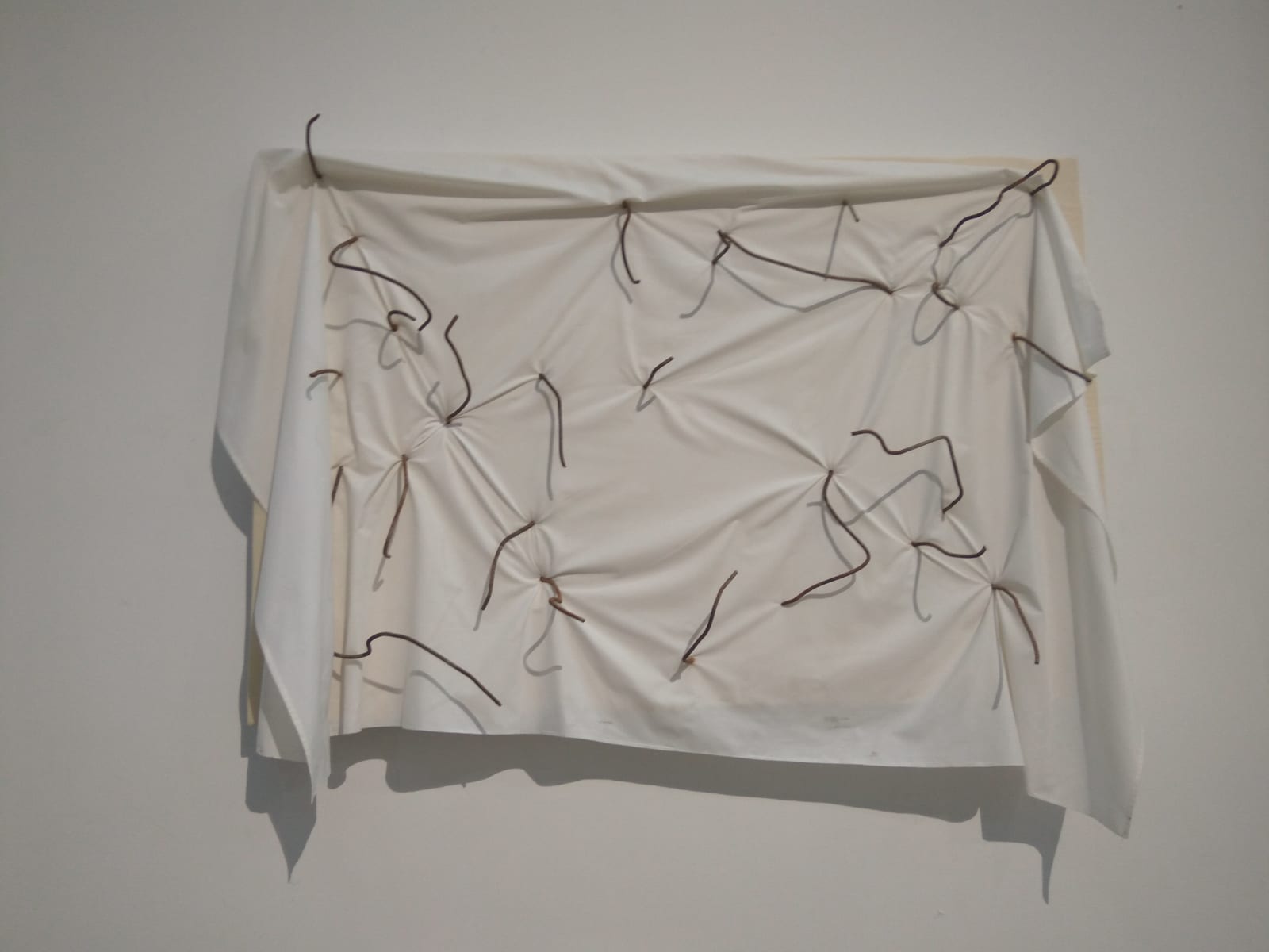 Cheng Xiaofang 程 晓芳, Aphasia Series——steel2 失语系列——钢筋2, 2017