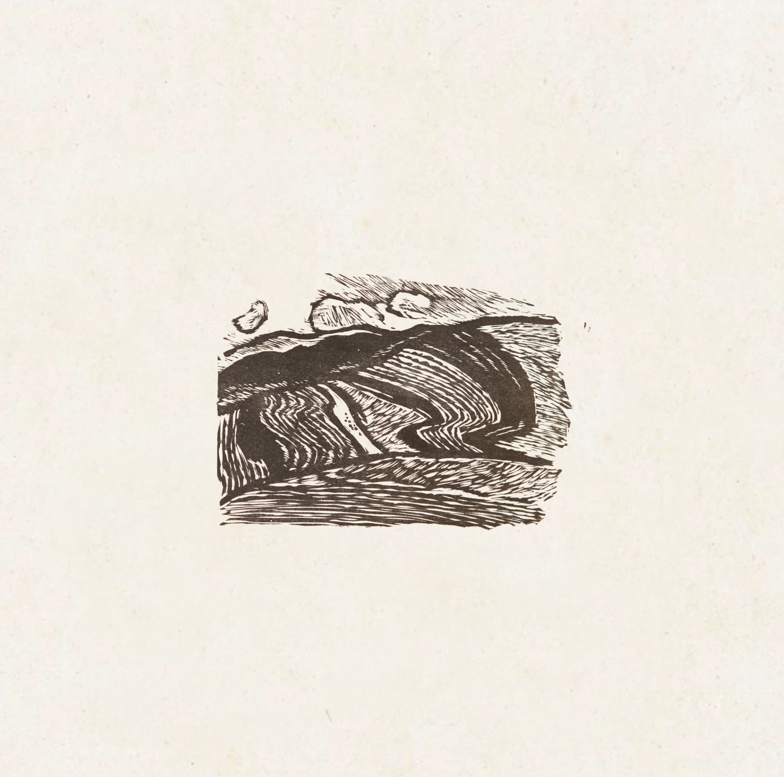 Xu Bing 徐冰, Hills 山地, 1982