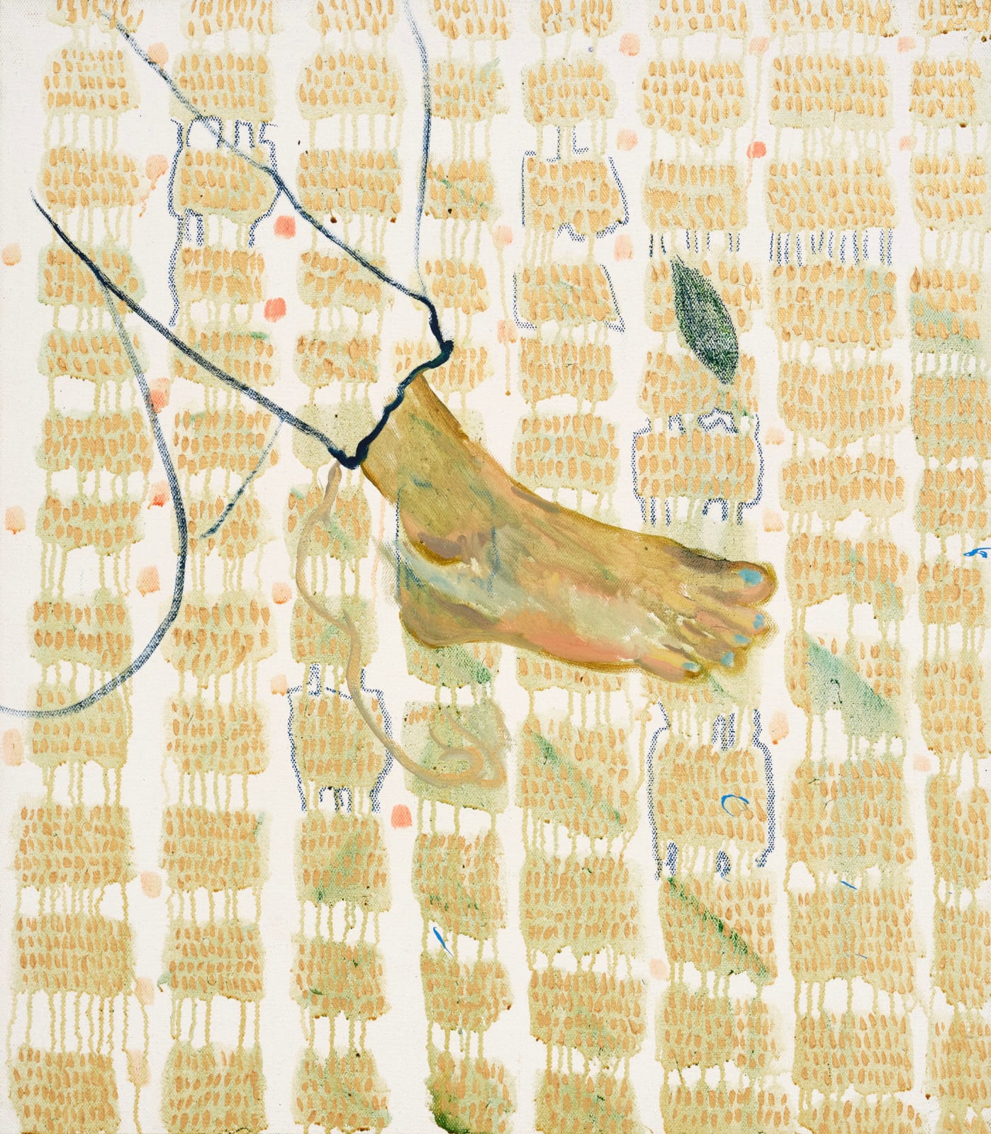 Zheng Haozhong 郑皓中, Polyrhythm of the Gold and the Feet 金色和脚的复合节奏, 2019