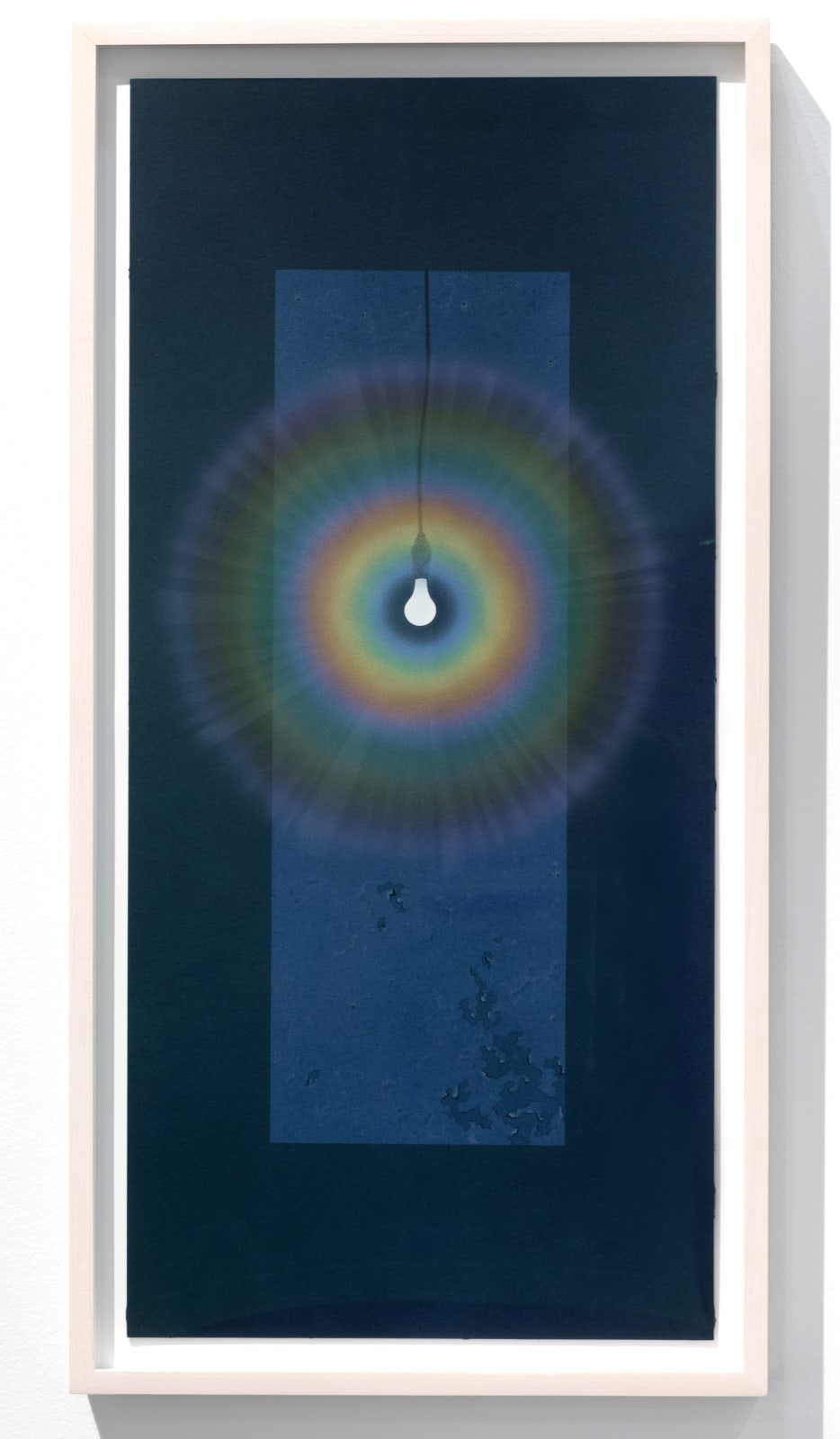 Ching Ho Cheng 郑庆和 , Untitled(Blue hanging light burlb), 1978