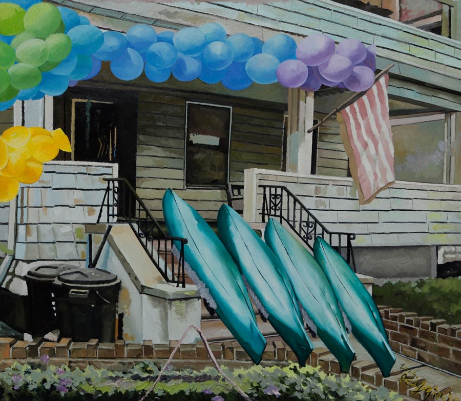 Geng Yini 耿旖旎, Boat 排艇, 2014