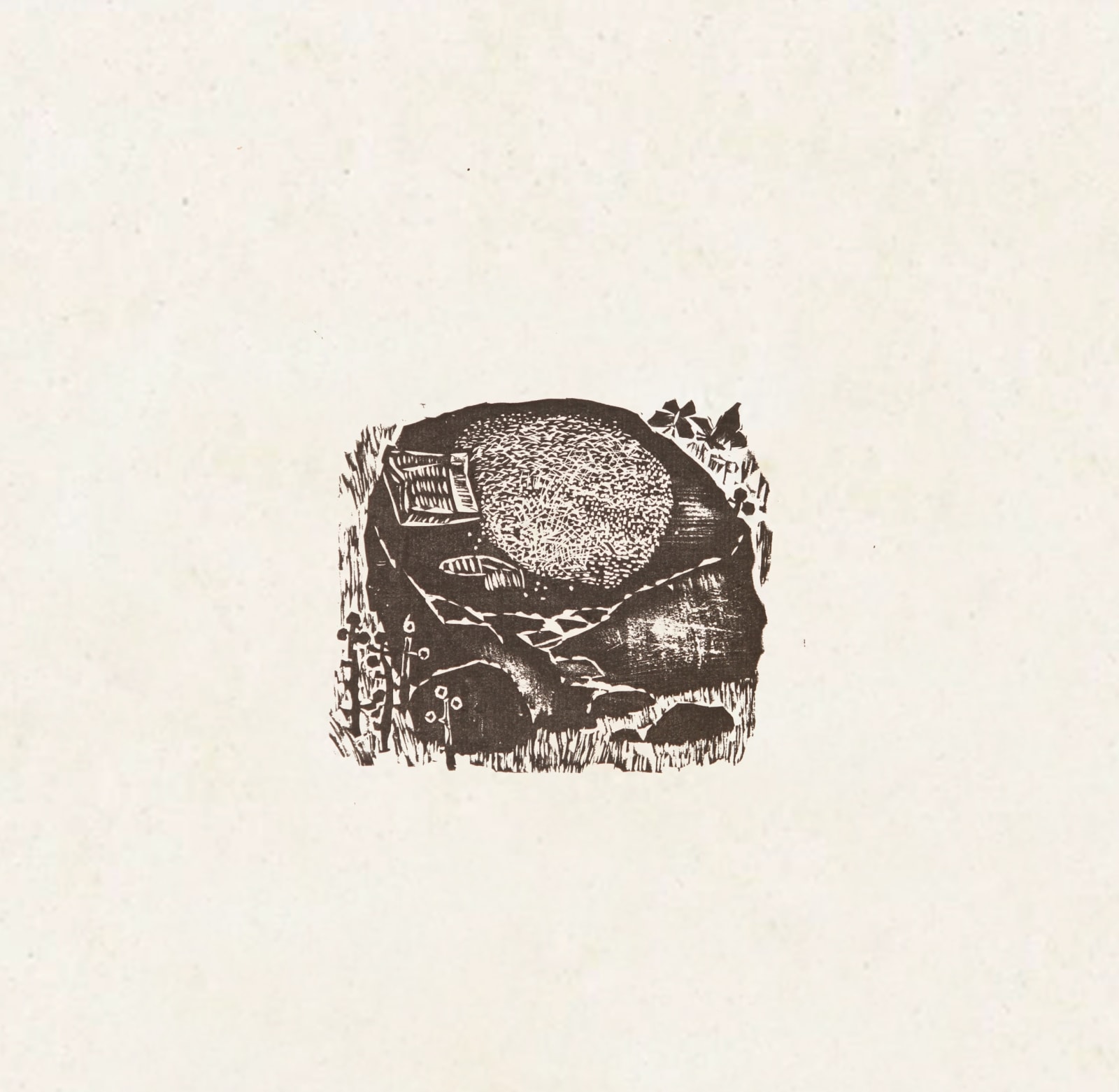 Xu Bing 徐冰, A Big Rock 大石头, 1983