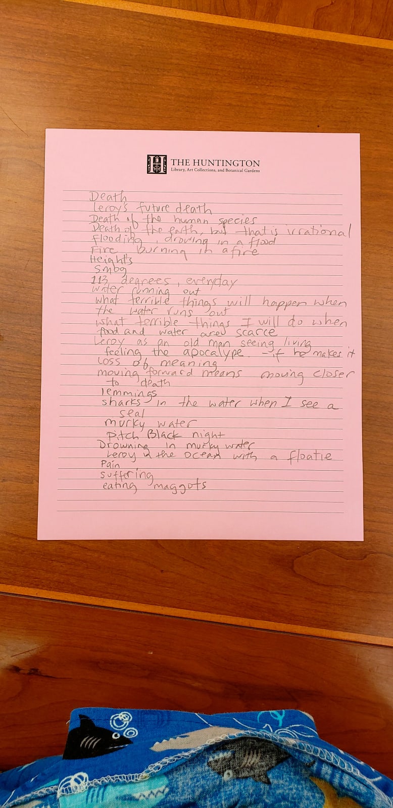 Patty Chang 张怡, Things I'm Scared of Right Now, 2018