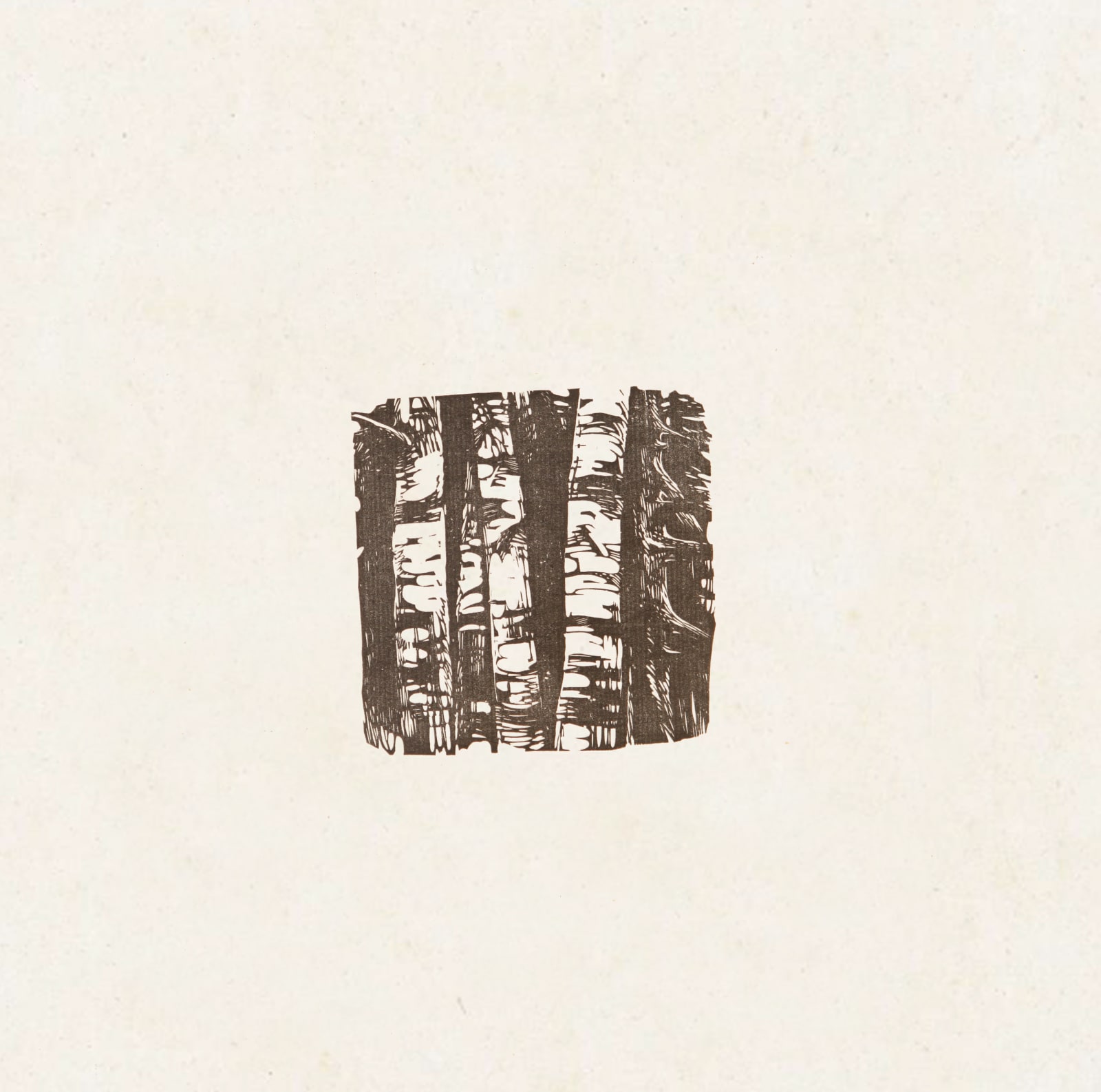 Xu Bing 徐冰, White Birch Forest 白桦林, 1979