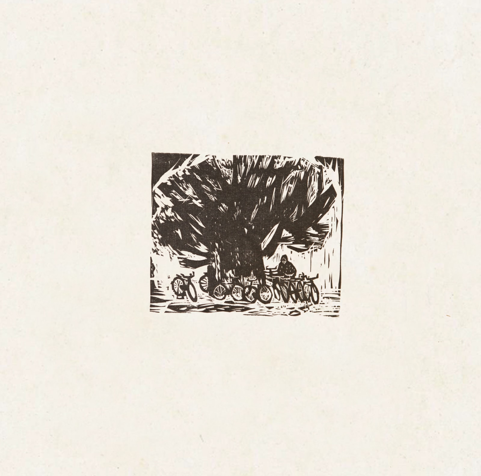 Xu Bing 徐冰, Under the Tree 树下, 1981