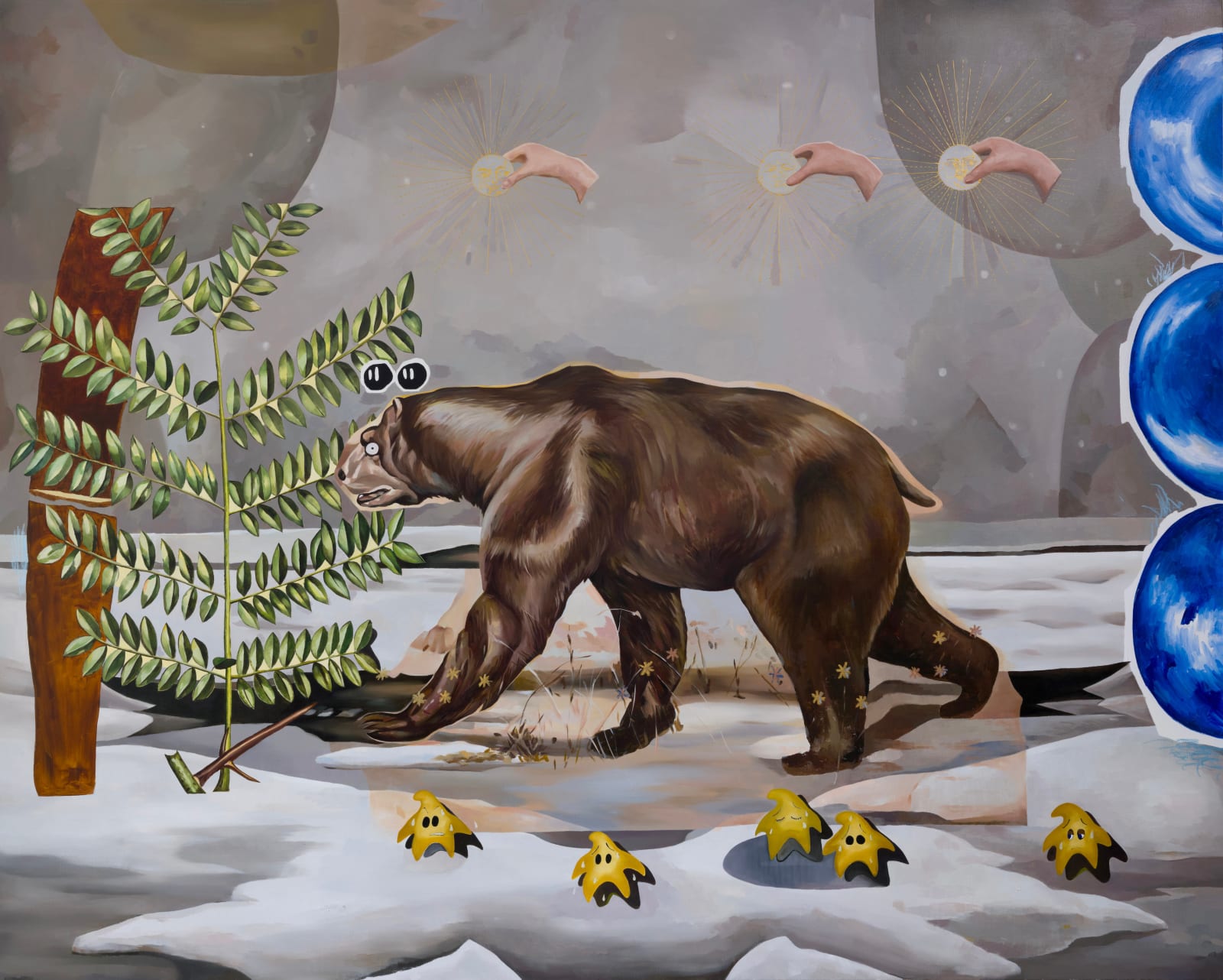 Geng Yini 耿旖旎, Honey Locust Tree (Acacia) 蜂蜜蝗树(刺槐), 2022