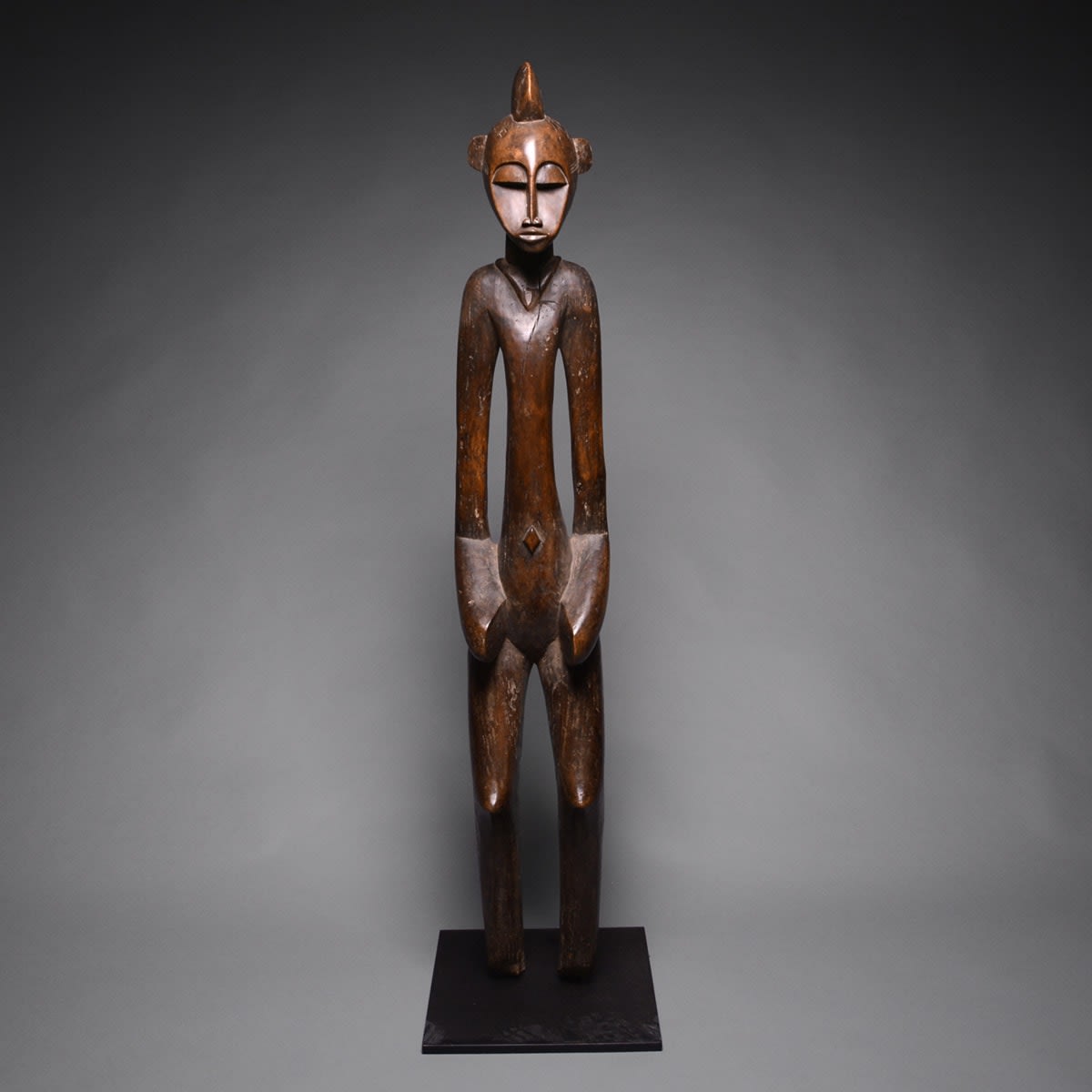 Senufo Wooden Pombilele Rhythm Pounder, 1870 CE - 1930 CE