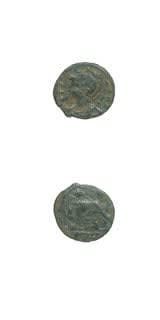 Bronze Coin Commemorating Rome Issued Anonymously During the Reign of Constantine I the Great, 330 CE - 346 CE