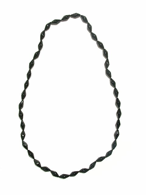 Black Onyx Bead Necklace