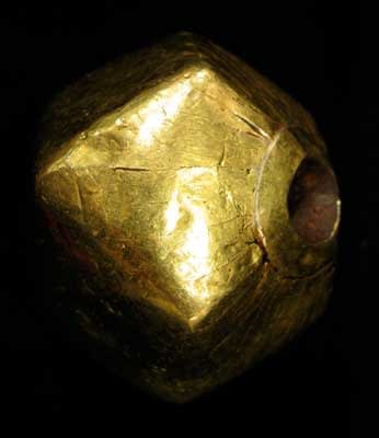 Mughal Gold Bead, 1600 CE - 1800 CE