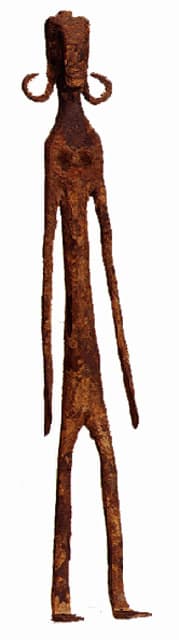 Bambara Sculpture of a Standing Woman, 19th Century CE - 20th Century CE