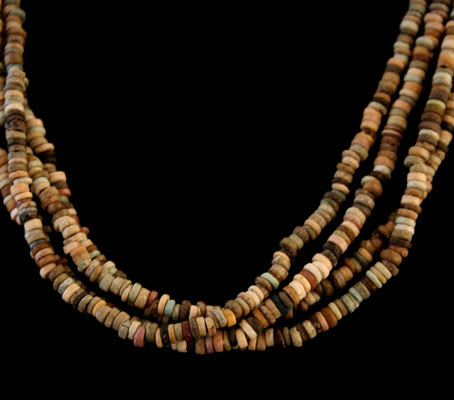 Necklace of Antique Faience Beads, 1900 BCE - 1300 BCE