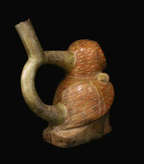 Moche Stirrup Vessel, 200 CE - 600 CE