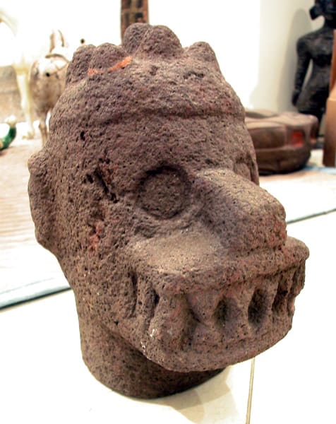 Atlantic Watershed Basalt Trophy Head, 100 CE - 1000 CE