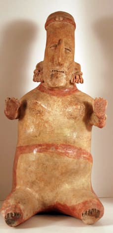 San Juanito Style Jalisco Terracotta Figure, 200 BCE - 200 CE